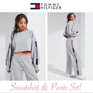 Tommy Hilfiger Sweatshirt and Track Pants Set